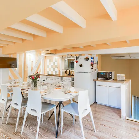 Loft Honfleurais 10 Personnes - Coeur Historique